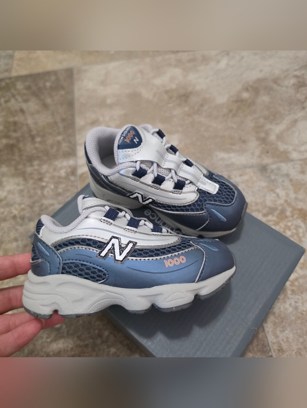 New Balance 1000 Bungee Lace Toddler Size 7